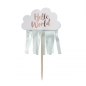 Preview: Cupcake Topper - Hello World